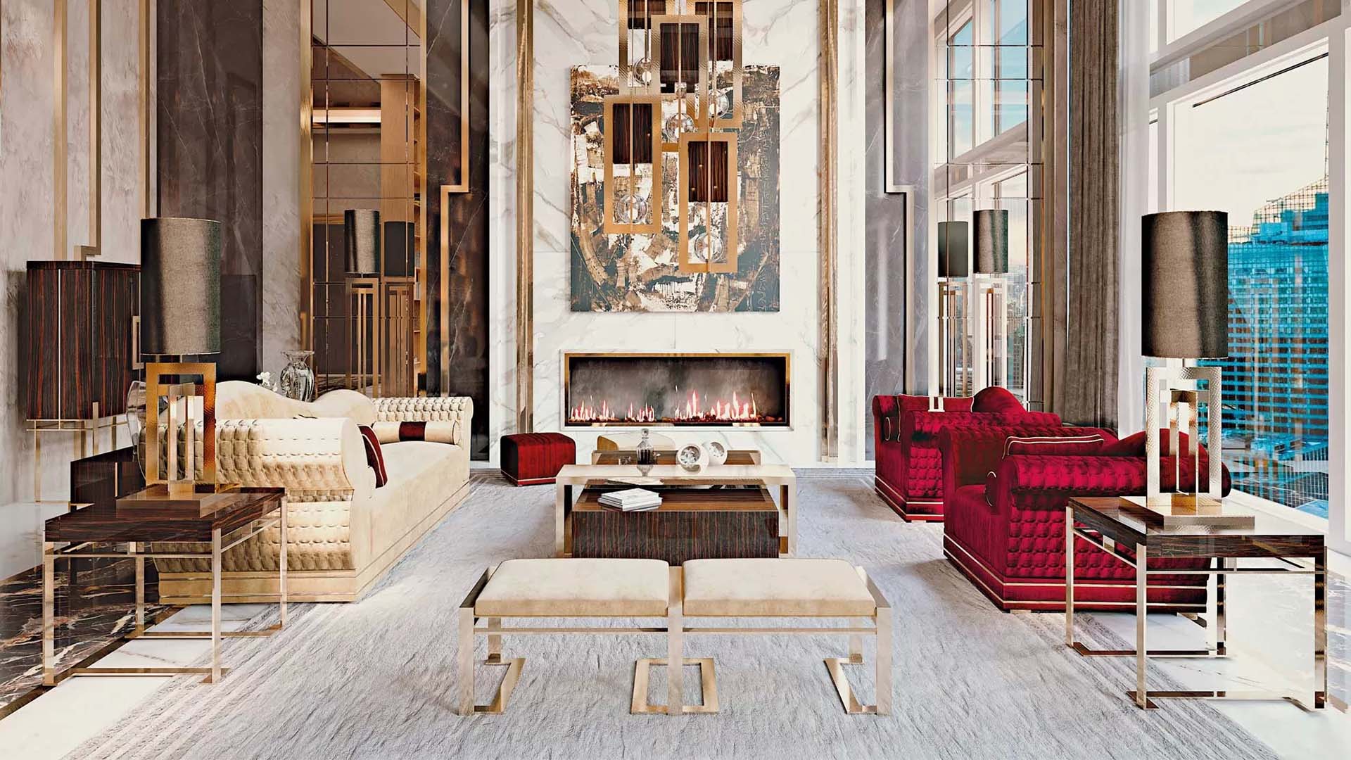 Классический интерьер Мебель Да Винчи-2